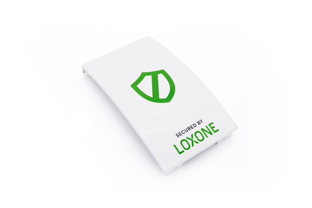 Loxone Afdekplaat voor alarmsirene wit