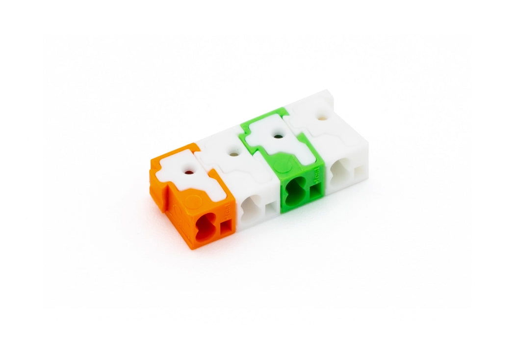 Loxone Intercom set aansluitklemmen groen-wit/oranje-wit
