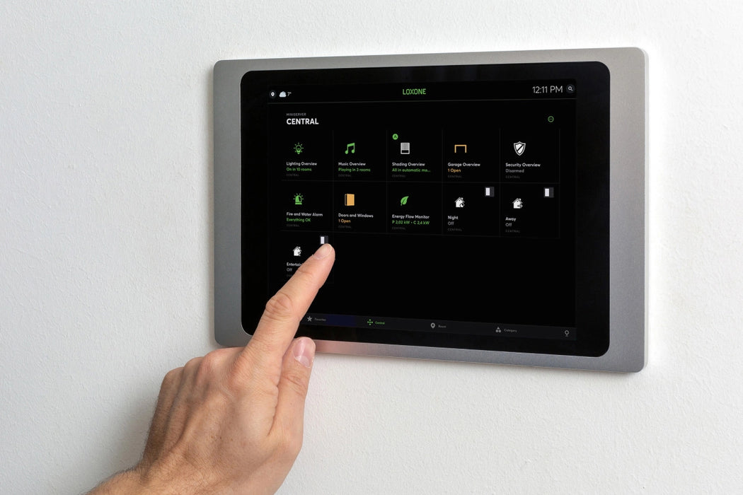 Loxone iPad Wallmount 10,9" zilver