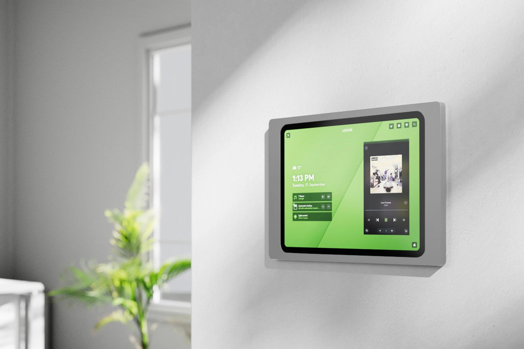 Loxone iPad Wallmount 10,9" zilver