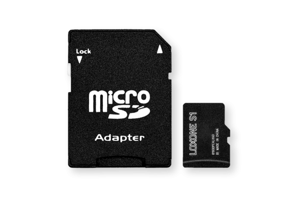 SD-kaart 8GB met firmware voor Loxone Miniserver Compact