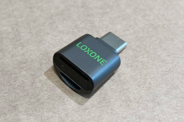Loxone USB-C Micro SD-kaartlezer