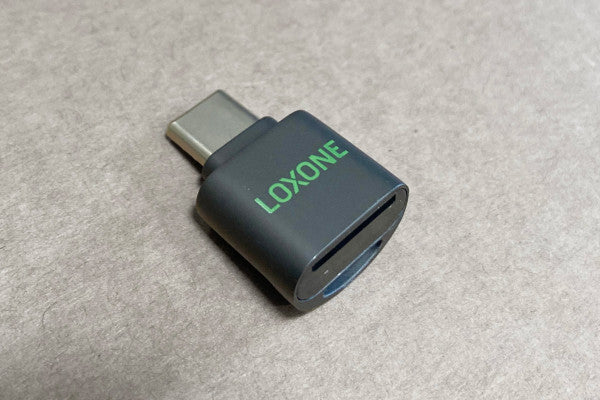 Loxone USB-C Micro SD-kaartlezer