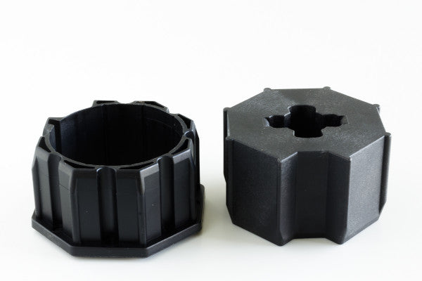 Loxone Buismotor Adapter 60mm 8-Kant