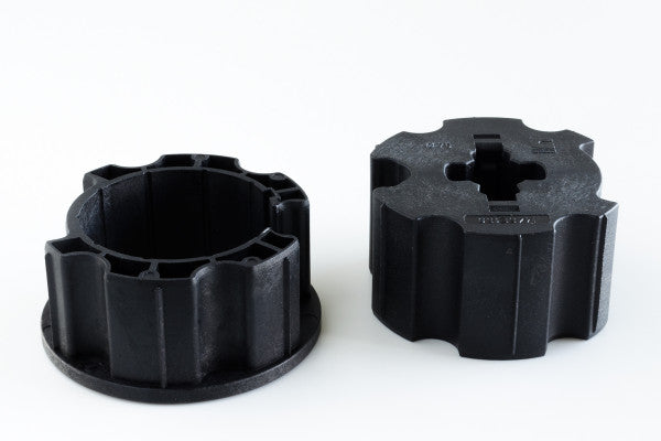 Adapter Buismotor 70mm Rundnut